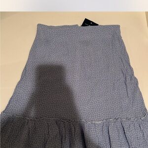 brandy melville rare Blue Floral Skirt